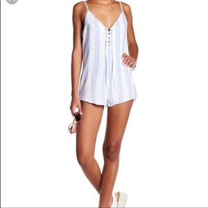 Lulus striped romper